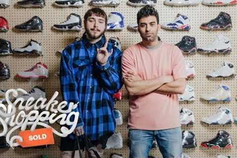 Post Malone Goes Sneaker Shopping With Complex