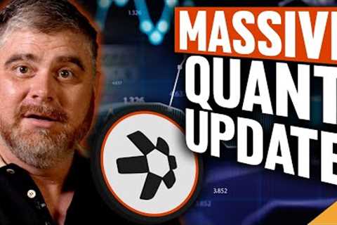 QUANT Update (Top Altcoin With Massive Upside)