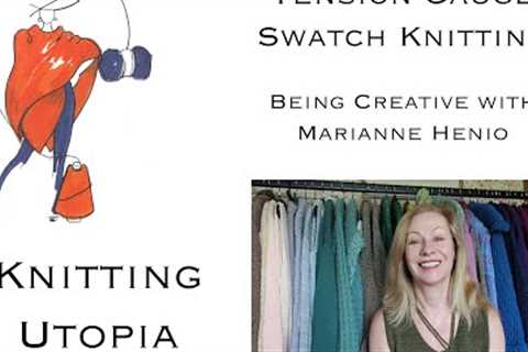 Knitting Tension Gauges and Swatches: Being Creative