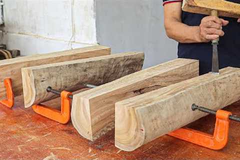 Woodworking Skills Are Extremely Skilled To Create Rustic And Unique Wood Products From Solid Wood