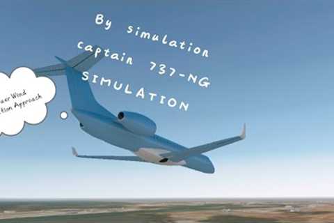 Airlines Commander || Embraer 140 || Wind Information Approach ( D Basic Licences)