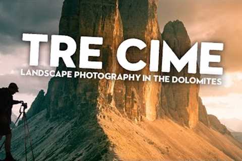 Epic Landscape Photography at Tre Cime di Lavaredo