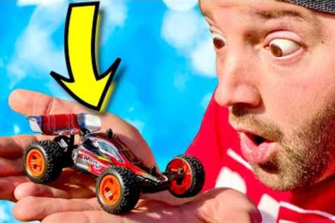 TINY RC CAR DRIVE TEST!