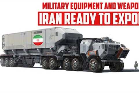 Iran ready to export military equipment and weapons | Russia ARMY-2022 expo, Iran of drone to Russia