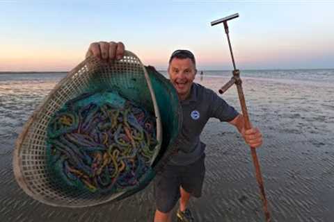 How to collect Lugworm - A simple, effective method to SAVE Money and catch fish more Fish!