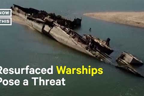 Warships Sunk During WWII Resurface During Drought