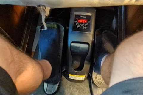 5 Star Product Review: ANCHEER Under Desk Electric Mini Elliptical Machine, Remote Control Portable
