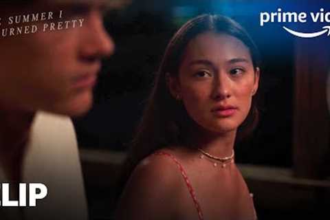 Conrad and Belly Almost Kiss | The Summer I Turned Pretty | Prime Video