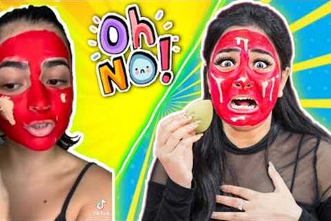 Testing Out *Viral* WEIRD Makeup Hacks 😱  *Shocking Results* 🤯 Nil &amp; Situ Vlogs