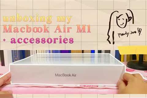 Pearly Jane | Macbook Air M1 + Accessories Unboxing