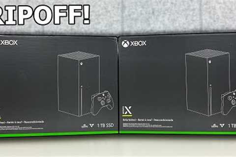 I Bought 2 “Refurbished” Xbox Series X Consoles from Microsoft…