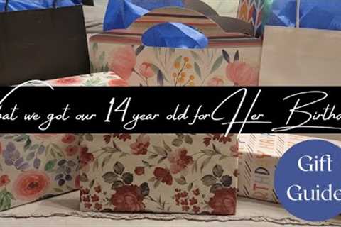 What we got our 14 year old for Her Birthday! // Gift Guide for teenage girls / Teen Girl gift ideas