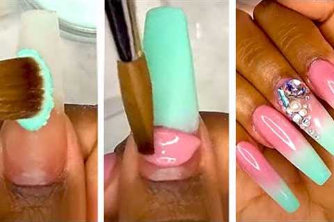 Amazing ACRYLIC NAIL ART Designs &amp; Ideas! ❤️ (Acrylic Tutorials)