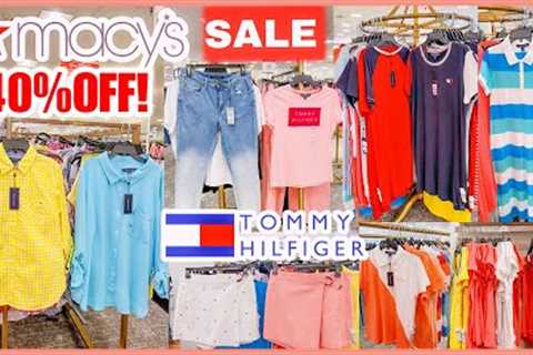 🤩MACY'S TOMMY HILFIGER CLOTHING SALE 40%OFF‼️MACY'S SALE‼️Macy's SHOP WITH ME❤︎