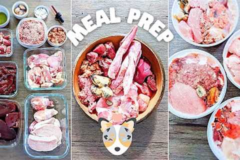 How I Meal Prep Raw Food For My Dog (Full Week)