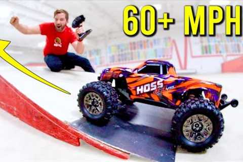 $500 RC Monster Truck = LUDICROUSLY FAST  / Traxxas HOSS