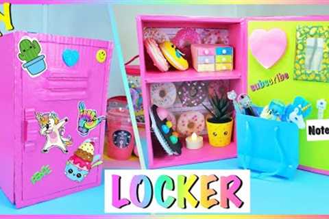 DIY Locker Organizer / Desk Organizer With Shoebox by GIRL CRAFTS - Back To School Hacks and Crafts
