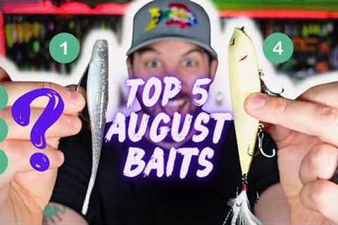 Top 5 Baits For Late August Bass Fishing | Beginner Fishing Tips 2022