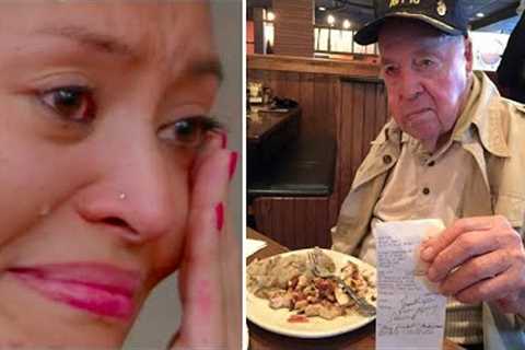 The old man whom everyone disliked, thanked the waitress by leaving her a $ 50,000 tip, a car and...