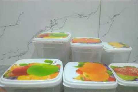 Food Storage Containers /Boxes Unboxing - wajiha's unique corner