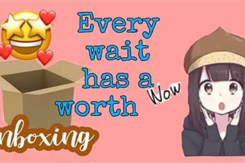 UNBOXING PRIZES AND GIFTS |every wait has a worth