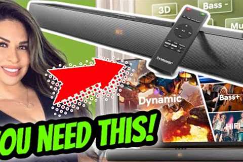 THE BEST SOUNDBAR SPEAKER FOR YOUR TV AND MUSIC | HOME PRODUCT UNBOXING | YOU NEED THIS