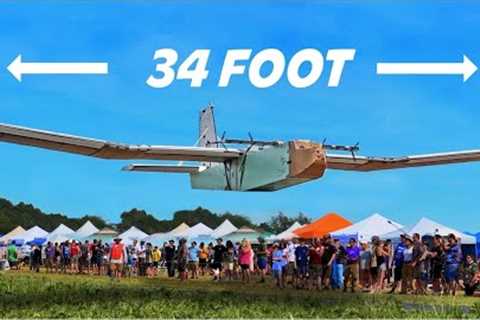 Biggest FOAM rc airplane Crashes!