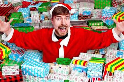 Giving 10,000 Presents To Kids For Christmas