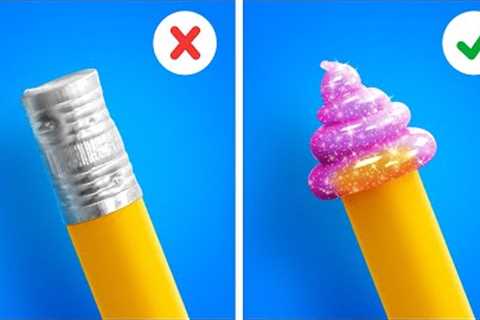 TOP SCHOOL HACKS AND CRAFTS! BACK TO SCHOOL COMPILATION