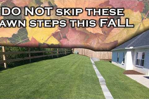 3 Must-Do Fall Lawn Care Tips for Established or New Construction Bermudagrass Lawns
