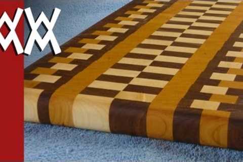 How to make a wood end-grain cutting board