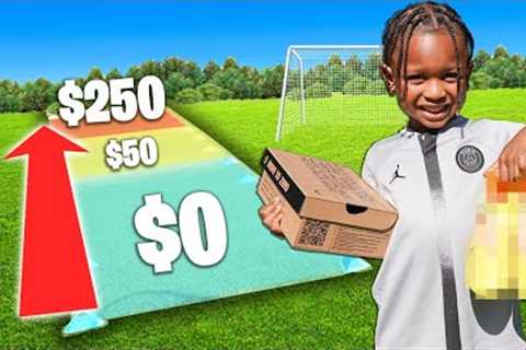 Land The Football On RED, I'll Buy You Football Boots Challenge vs Tekkerz Kid Jr