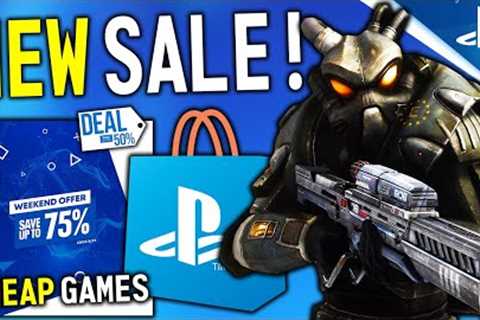 Another NEW PSN Sale Live NOW! PSN Weekend Offer Sale New PlayStation Deals (PSN PS4/PS5 Deals 2022)