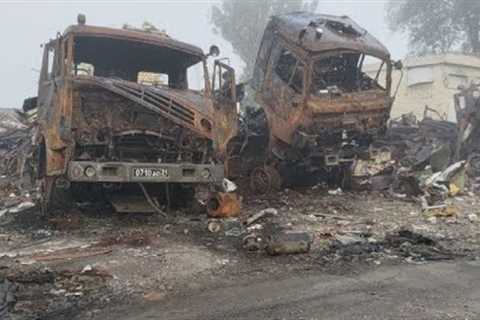 ANNIHILATION: UKRAINE DESTROYED RUSSIAN MILITARY BASE IN NOVA KAKHOVKA || 2022