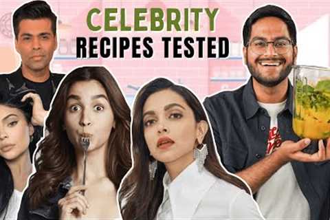 I Tested CELEBRITY RECIPES and Rated Them From Best To Worst | Deepika Padukone, Alia Bhatt &amp;..