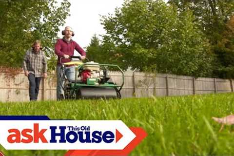 How to Revitalize a Lawn | Ask This Old House