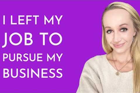 How I Quit My Job to Pursue My Spiritual Business 💸 💖