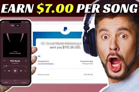 Earn $700 Just By Listening To Music! (Make Money Online From Home 2022)