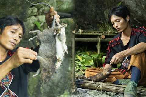 Survival Skills In The Rainforest, Bushcraft Survival, Survival Challenge, Primitive skills, Ep 45