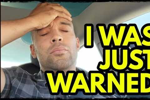 I've been Warned... DO THIS NOW