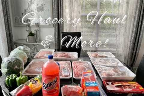 GROCERY HAUL! CHICKEN PRICES HAVE DECREASED?!!!| BEALLS OUTLET| LETS TALK FOR A SEC
