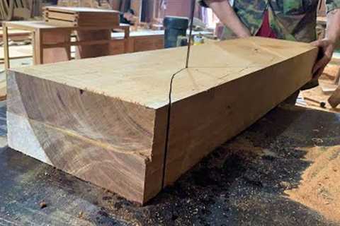 Extremely Wonderful Woodworking Machines | Latest Design Perfect Wedding Bed with Unique Detail Wood