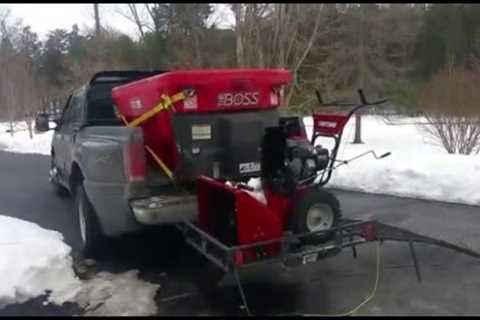 Winter lawncare equipment and beginner guide