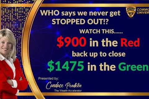 How to Day Trade Futures l From Zero - STOP OUT -  $1475