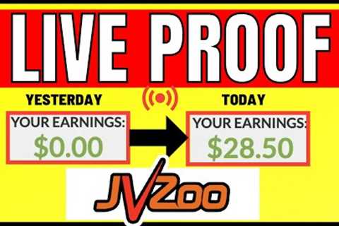 (Live Proof) My JVZoo Affiliate Sale Today| JVZoo Tutorial for Beginners Free!