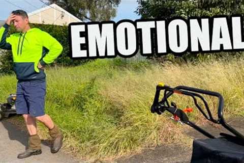 He almost Cried After I Mowed His Lawn For Free. Random Acts Of Mowing