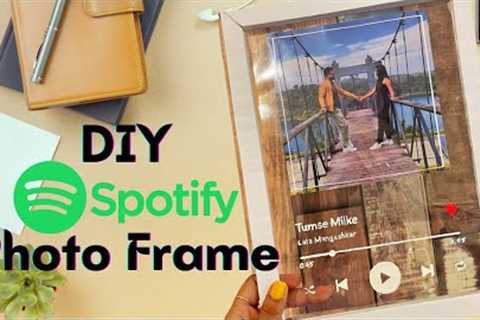 Gift for Him/Her | Spotify plaque DIY without Cricut | Unique Valentine gift ideas