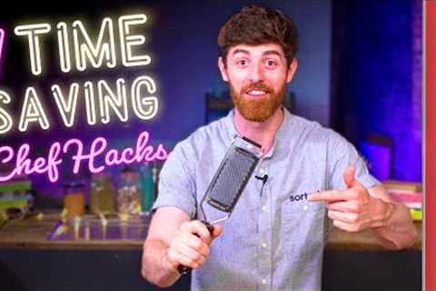 7 Time Saving Chef Hacks to Speed Up your Cooking | CBA 2 COOK Ep. 1