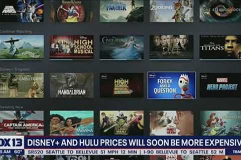 Disney+ and Hulu prices will soon rise to remove advertisements | FOX 13 Seattle