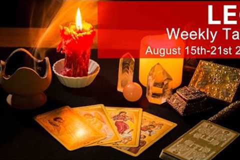LEO WEEKLY TAROT READING AN IMPORTANT MEETING WILL BE FRUITFUL LEO  August 15th to 21st 2022